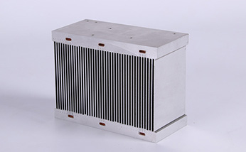   雙面插片散熱器帶熱管