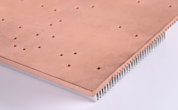 銅鋁結(jié)合插片散熱器 銅鋁結(jié)合插片散熱器